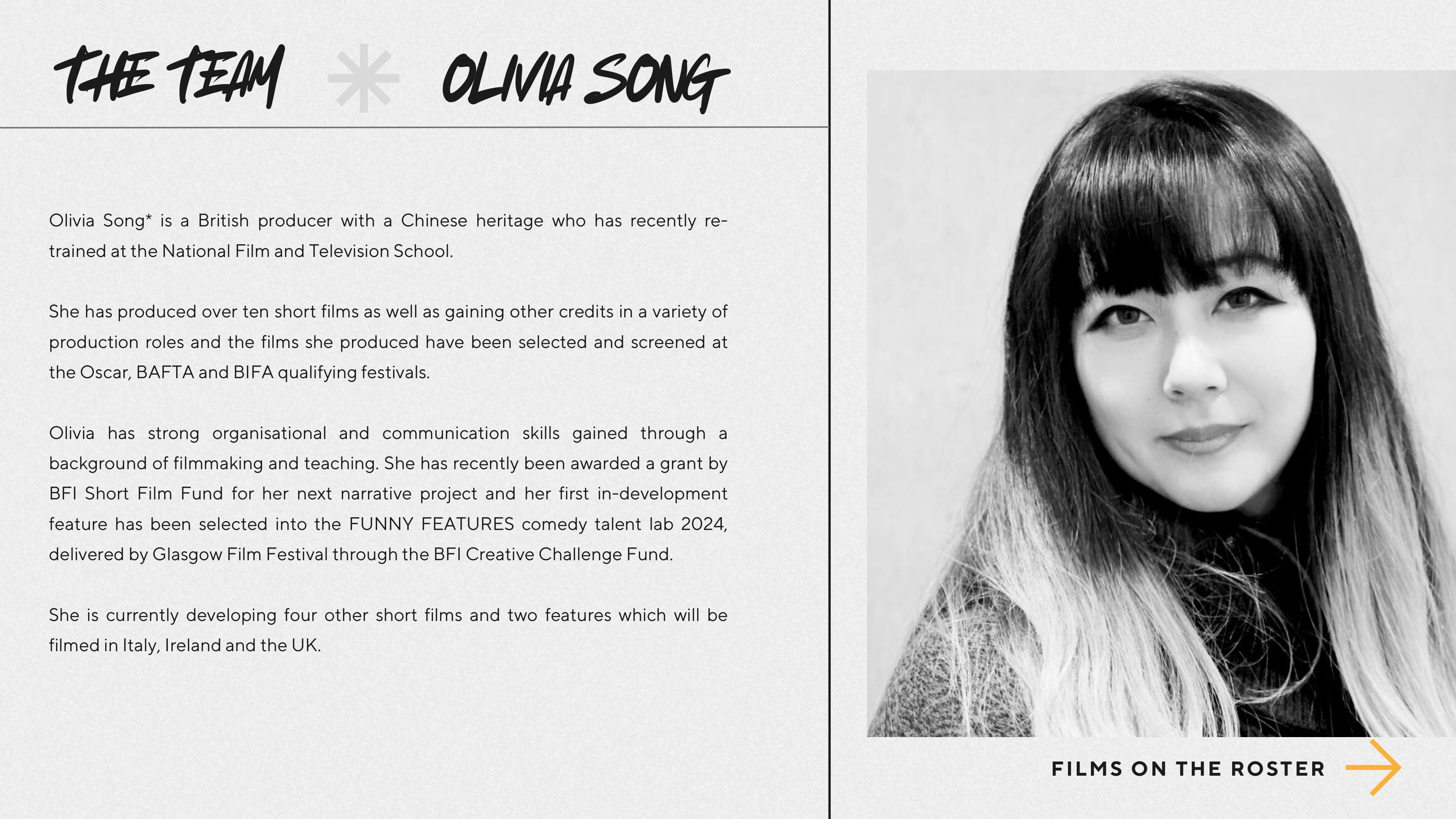 Olivia - Team Member